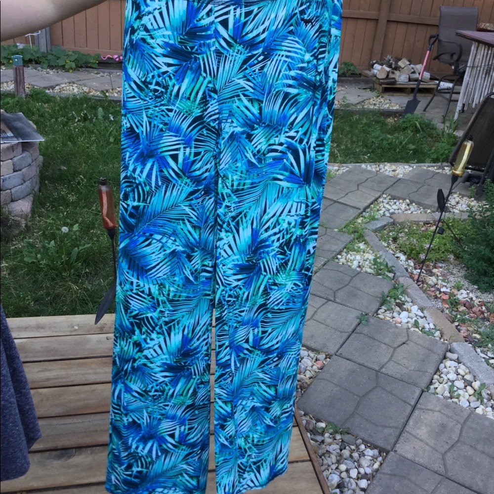 Pink Brand Hawaiian Print Pants